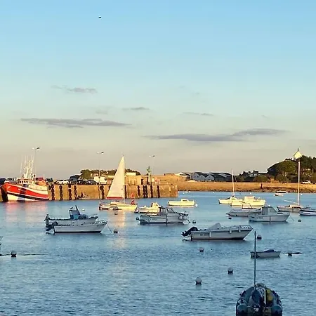 Studio Au Pied Du Phare Vue Mer Roscoff Exterior foto